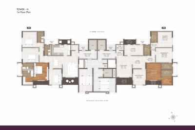 Project Image of 647.13 - 1516.76 Sq.ft 2 BHK Apartment for buy in Geras World of Joy M