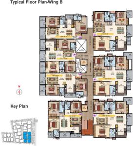 Project Image of 1036.0 - 1835.0 Sq.ft 2 BHK Apartment for buy in Maithri Shilpitha Splendour Annex