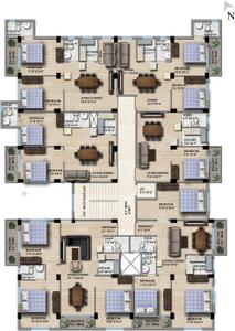 Project Image of 562.5 - 1262.5 Sq.ft 1 BHK Apartment for buy in B S Housing Pragati Dham