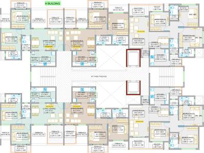 Project Image of 688.0 - 1042.0 Sq.ft 2 BHK Apartment for buy in Shree Signature Park G And H Building