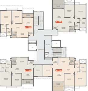 Project Image of 470.0 - 1256.0 Sq.ft 1 BHK Apartment for buy in Rohan Upavan Phase 1