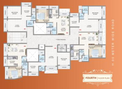 Project Image of 211.0 - 304.0 Sq.ft 1 BHK Apartment for buy in S M Royal Avenue