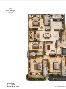 Project Image of 0.0 - 3662.0 Sq.ft 4 BHK Apartment for buy in RRR Sawariya The Imperial