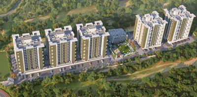 Project Image of 375.0 - 586.0 Sq.ft 1 BHK Apartment for buy in Majestique Nest Building C