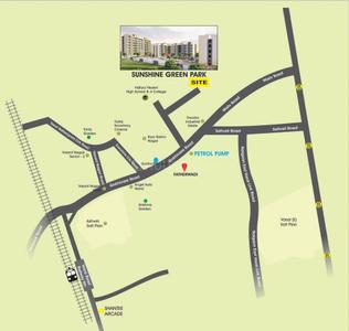 Project Image of 198.0 - 475.0 Sq.ft 1 BHK Apartment for buy in Shantee Sunshine Green Park Phase I