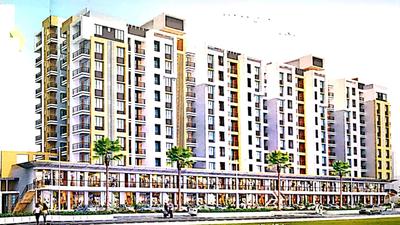 Odhavashish Hari Residency B Building Elevation 1