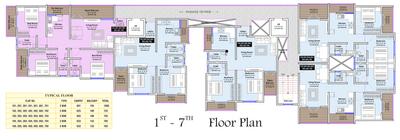 Project Image of 568.33 - 993.51 Sq.ft 2 BHK Apartment for buy in 2KV The Heritage Heights