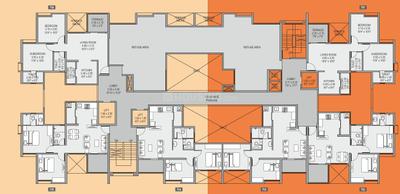 Project Image of 727.0 - 810.0 Sq.ft 2 BHK Apartment for buy in Namrata Life 360 Phase 2