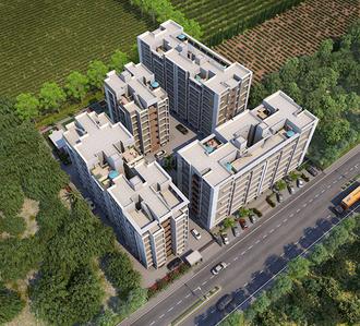 Project Image of 700 Sq.ft 1.5 BHK Apartment / Flat for sale in Bopal for Rs. 4500000