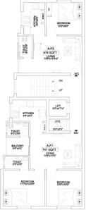 Project Image of 476.0 - 747.0 Sq.ft 1 BHK Apartment for buy in Sri Manishaa Rishikesh Phase 2