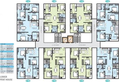 Project Image of 1415.0 - 2100.0 Sq.ft 3 BHK Apartment for buy in Krishna Alankar Residency