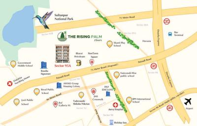 Project Image of 0.0 - 1160.0 Sq.ft 2.5 BHK Builder Floor for buy in The Rising Palm Floors