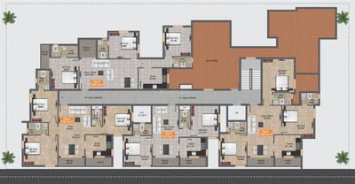 Project Image of 883.0 - 1300.0 Sq.ft 2 BHK Apartment for buy in GP Fern Breeze Diamond