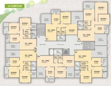 Project Image of 0.0 - 434.0 Sq.ft 2 BHK Apartment for buy in Shree Gajanan Apartment