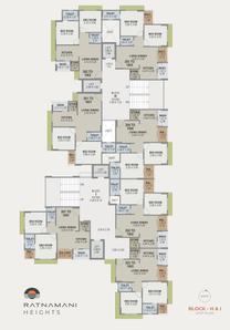 Project Image of 614.19 - 767.25 Sq.ft 2 BHK Apartment for buy in Ratnamani Heights