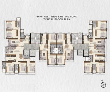 Project Image of 600.0 - 1015.0 Sq.ft 2 BHK Apartment for buy in Pranav Vaibhav Vista