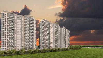 Project Image of 648.0 - 1408.78 Sq.ft 2 BHK Apartment for buy in Goel Ganga Serio E F Building