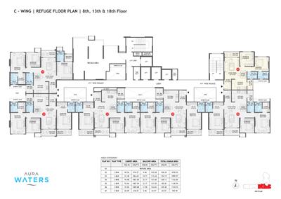 Project Image of 710.0 - 1412.0 Sq.ft 2 BHK Apartment for buy in Aura Water Phase II