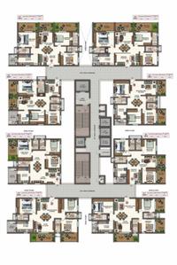 Project Image of 1591.23 - 2059.49 Sq.ft 3 BHK Apartment for buy in Candeur Twins