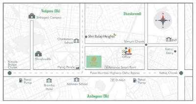 Project Image of 447.0 - 737.0 Sq.ft 1 BHK Apartment for buy in Shri Wisteria Wing A