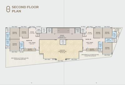 Project Image of 1103.52 - 1133.44 Sq.ft 3 BHK Apartment for buy in Adyah Aarna One