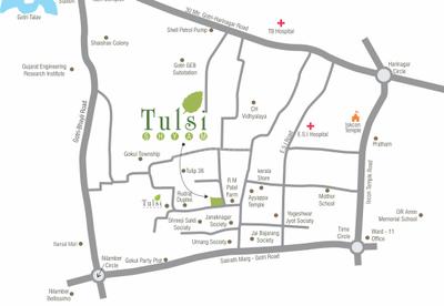 Project Image of 766.0 - 984.0 Sq.ft 2 BHK Apartment for buy in Krinal Tulsi Shyam