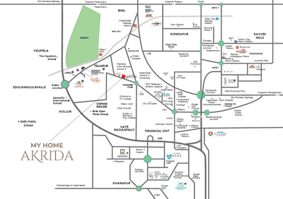 Project Image of 1399.0 - 2347.0 Sq.ft 2 BHK Apartment for buy in My Home Akrida