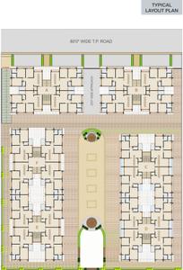 Project Image of 838.72 - 880.49 Sq.ft 3 BHK Apartment for buy in Anay Paras Residency