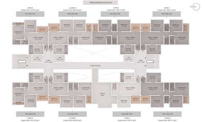 Project Image of 514.3 - 960.15 Sq.ft 1 BHK Apartment for buy in Silver Galaxy