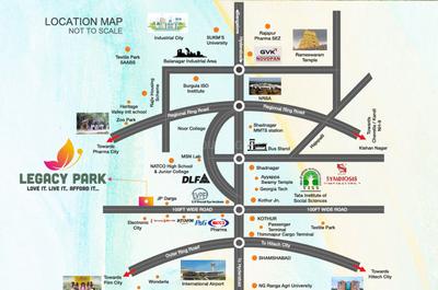 Project Image of 1242.0 - 3600.0 Sq.ft Residential Plot Plot for buy in V Square Legacy Park