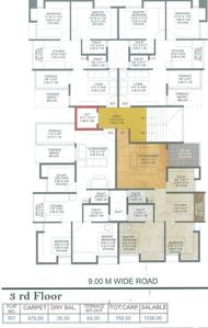 Project Image of 534.0 - 743.0 Sq.ft 2 BHK Apartment for buy in Trisha Rajyogshree