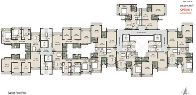 Project Image of 325.5 - 959.82 Sq.ft 1 BHK Apartment for buy in Prithvi Anand Kuber Complex