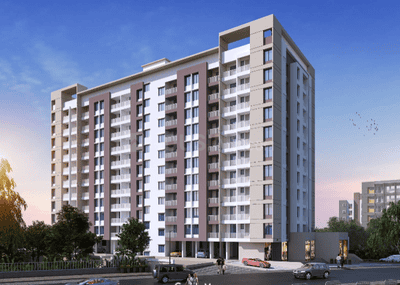 Project Image of 414.3 - 626.67 Sq.ft 1 BHK Apartment for buy in Skyworks Nakshatra Nandanvan