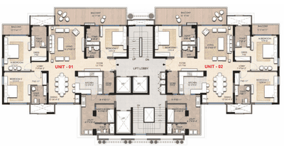 Project Image of 3018.0 - 8268.0 Sq.ft 3 BHK Apartment for buy in Omaxe The Resort
