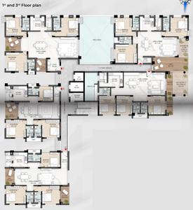 Project Image of 1769.0 - 2343.0 Sq.ft 3 BHK Apartment for buy in Mayflower Royale Woods Apartment
