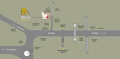Project Image of 530.01 - 580.61 Sq.ft 2 BHK Apartment for buy in Arham Residency A