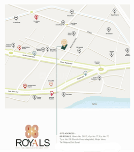 Project Image of 2828.33 - 4218.27 Sq.ft 5 BHK Apartment for buy in Vama 88 Royals