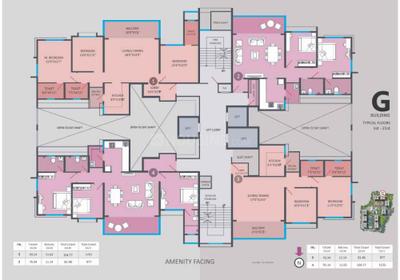 Project Image of 798.0 - 1132.0 Sq.ft 2 BHK Apartment for buy in Bhandari 7 Plumeria Drive Phase 2