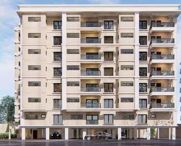 Aakar Acropolis Block C Elevation 2