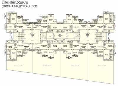 Project Image of 854.55 - 857.56 Sq.ft 3 BHK Apartment for buy in N B Sourish