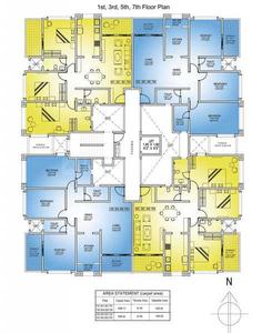 Project Image of 1414.0 - 1505.0 Sq.ft 3 BHK Apartment for buy in Nandan Astra