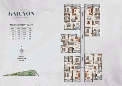 Project Image of 614.0 - 968.0 Sq.ft 1 BHK Apartment for buy in Haridhruva Halcyon