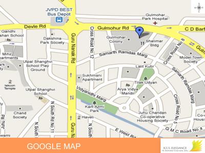 KUL Elegance Apartment Location Plan 1