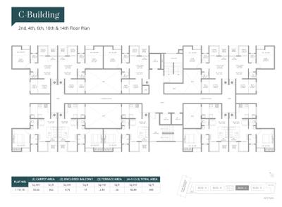 Project Image of 361.0 - 591.0 Sq.ft 1 BHK Apartment for buy in Pharande Kairosa