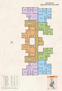 Project Image of 515.0 - 991.0 Sq.ft 1.5 BHK Apartment for buy in Siddha Waterfront Phase I