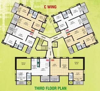Project Image of 446.0 - 569.0 Sq.ft 1.5 BHK Apartment for buy in Saarvi Nisarg