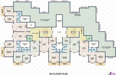 Project Image of 326.9 - 357.47 Sq.ft 1 BHK Apartment for buy in Ekdant Residency