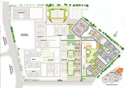 Project Image of 699.98 - 762.62 Sq.ft 2 BHK Apartment for buy in Amba Township Sector 4 Part B