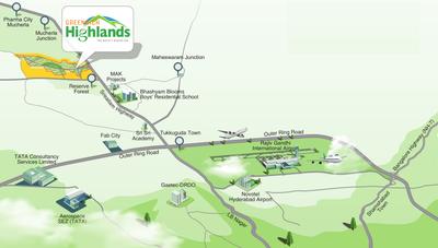 Project Image of 1722.0 - 32682.0 Sq.ft Residential Plot Plot for buy in Green Rich High Lands Phase 1