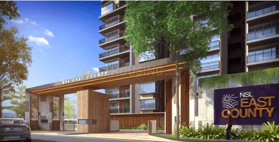 Project Image of 1324.0 - 2089.0 Sq.ft 2 BHK Apartment for buy in NSL East County Tower 1